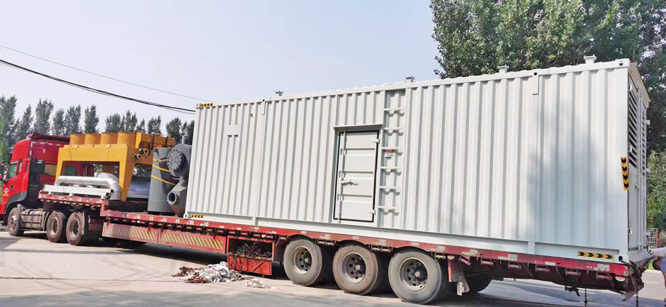 山東綠環(huán)動(dòng)力800kW瓦斯發(fā)電機(jī)組啟程云南
